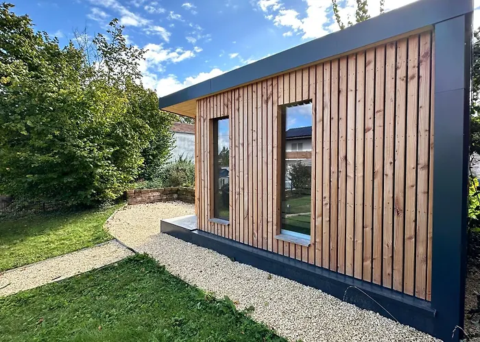 Wein & Wald Mit Gartensauna, Eigenem Garten, Landau Pfalz 度假居