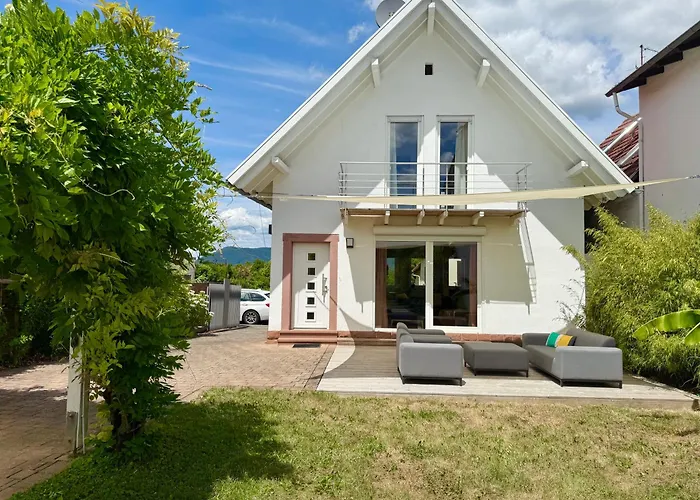 Wein & Wald Mit Gartensauna, Eigenem Garten, Landau Pfalz 度假居 朗道因德普法尔茨